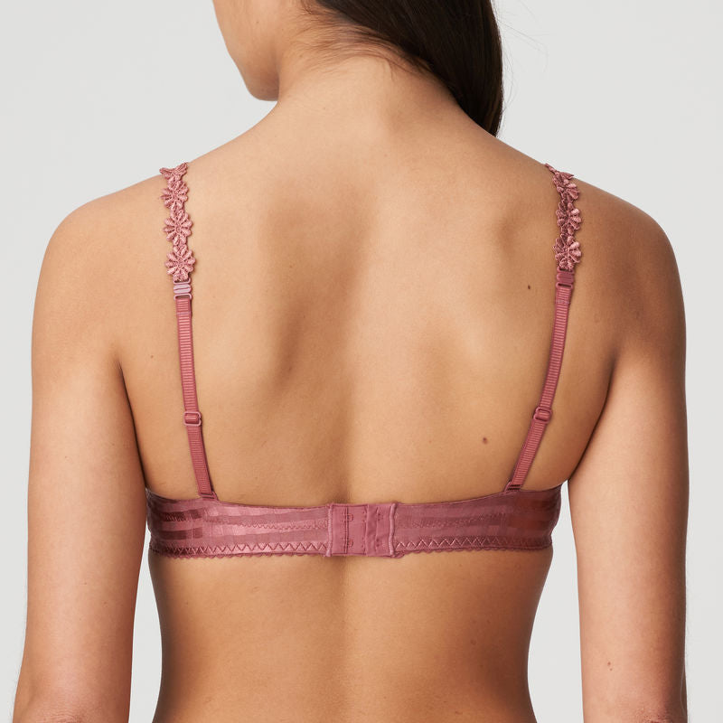 Avero Heart Shape Bra | Wine